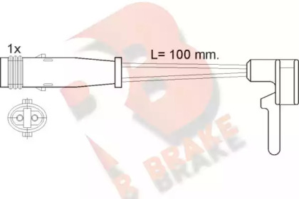 Контакт (R BRAKE: 610323RB)